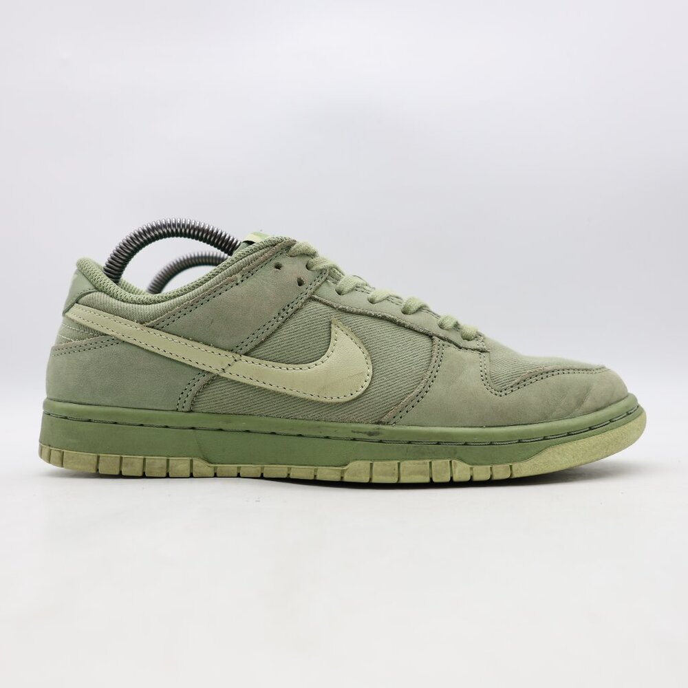Nike Dunk Low Retro Men's Size 8 Premium Oil Green Sneakers FB8895-300